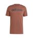 T-shirt essentials linear homme marron Adidas-1