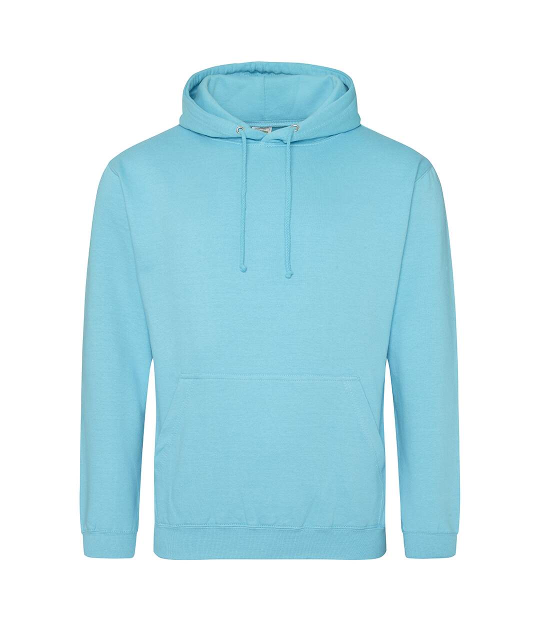 Sweat à capuche college adulte turquoise vif Awdis