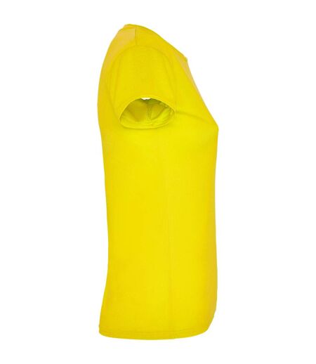 T-shirt Montecarlo Femme Jaune Roly Sport
