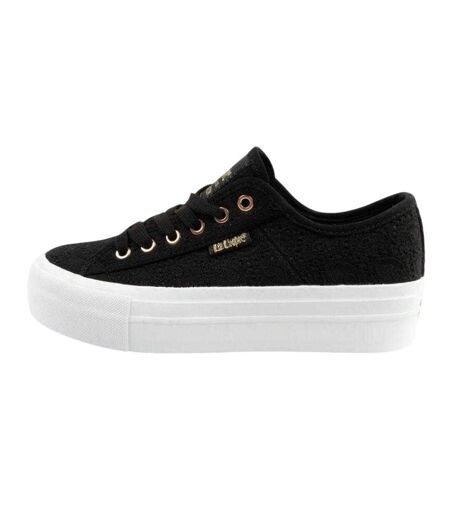 Baskets Femme Noir Lee Cooper