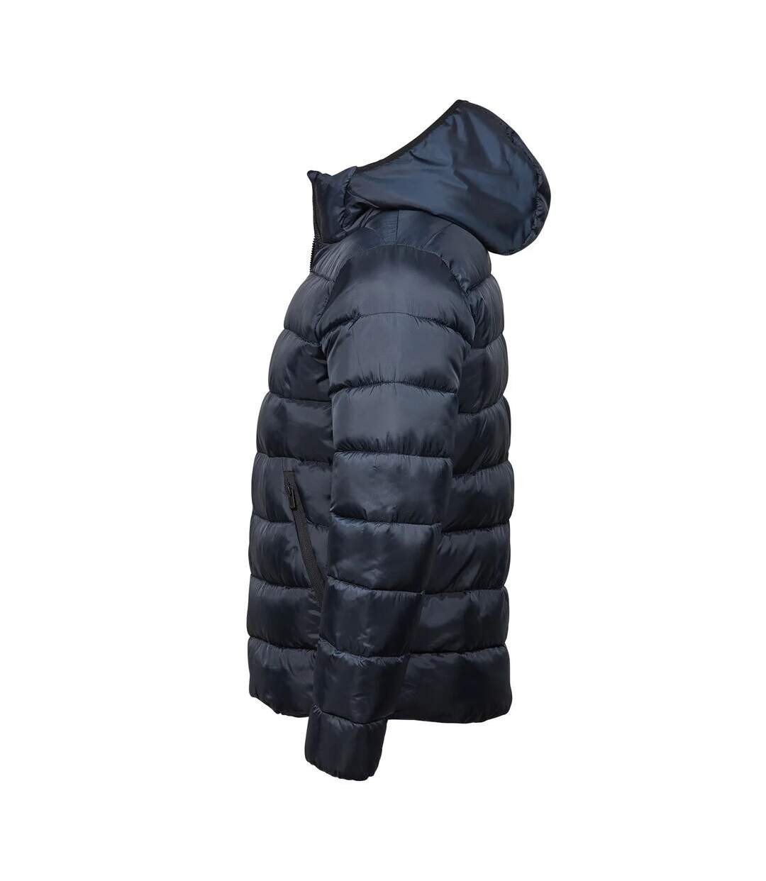 Mens lite padded jacket navy Tee Jays