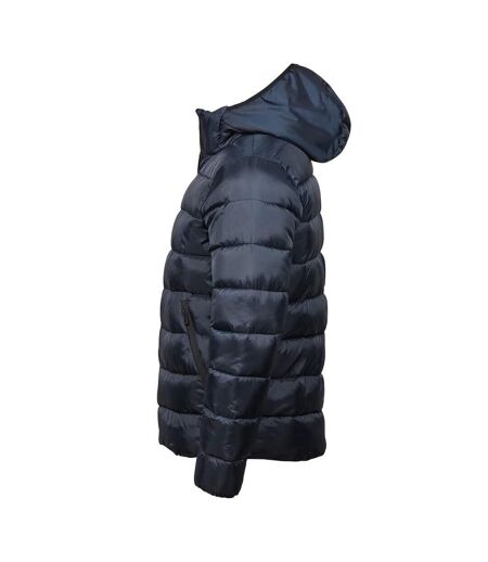 Mens lite padded jacket navy Tee Jays