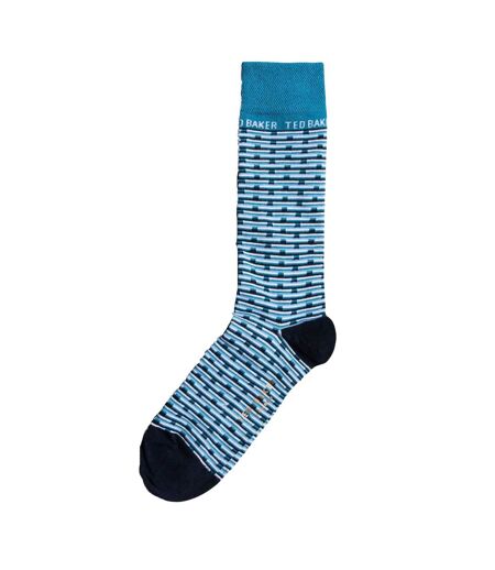 Chaussettes focus homme bleu / noir Ted Baker