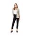 Womens/ladies ruched blazer neutral Dorothy Perkins