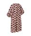 Regatta Womens/Ladies Orla Kiely Passion Flower Tie Neck Casual Dress (Fuchsia) - UTRG9204