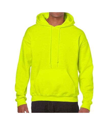 Sweat à capuche homme vert fluo Gildan Gildan