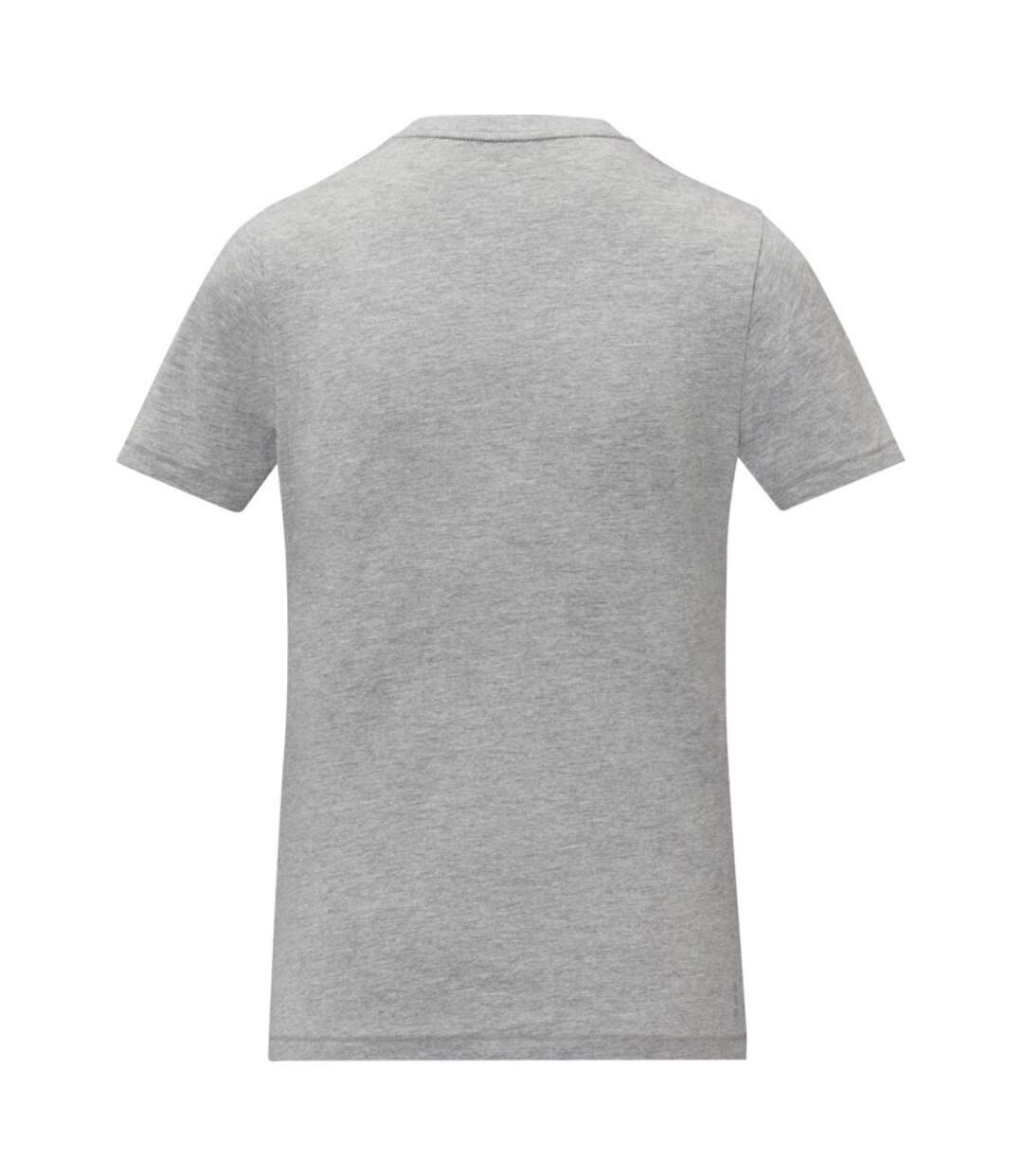 T-shirt somoto femme gris chiné Elevate