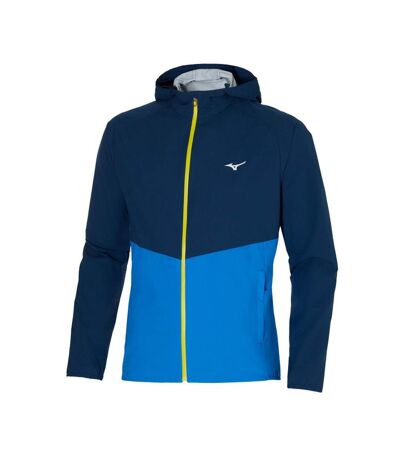 Veste Coupe-Vent Marine/Bleu Homme Mizuno J2GE2540 - XL