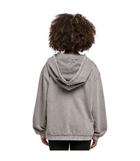 Sweat À Capuche Femme Anthracite Build Your Brand