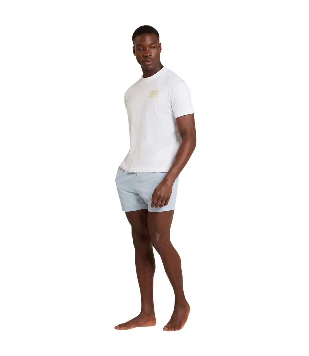 Short De Bain Natation Homme Bleu Clair Ted Baker-1