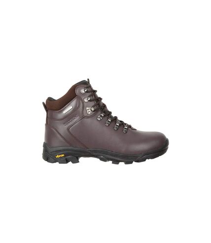 Mountain Warehouse Mens Latitude Extreme Leather Walking Boots (Brown) - UTMW1792