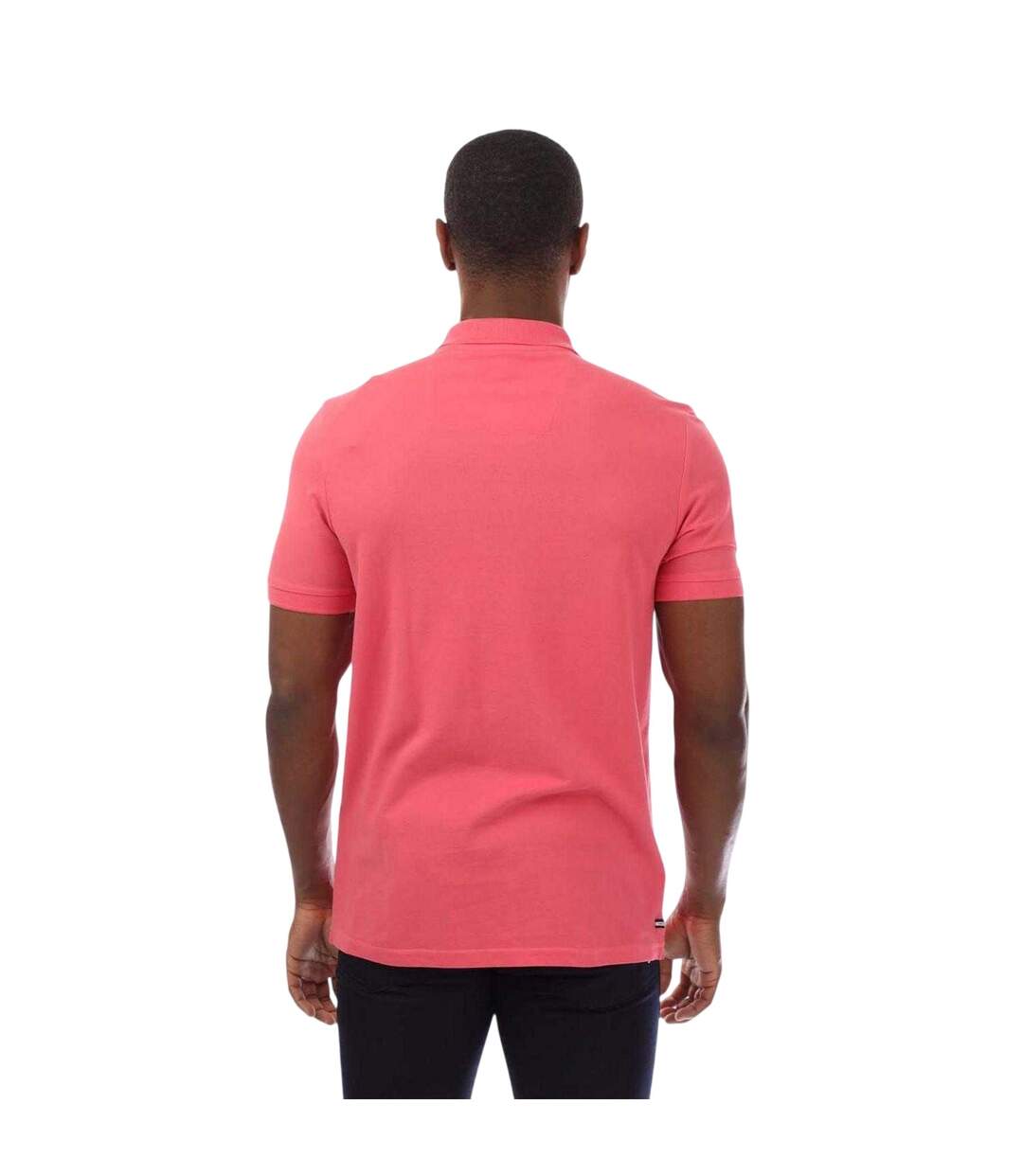Polo Manches Courtes Barnum Homme Rose Clair Weekend Offender-2
