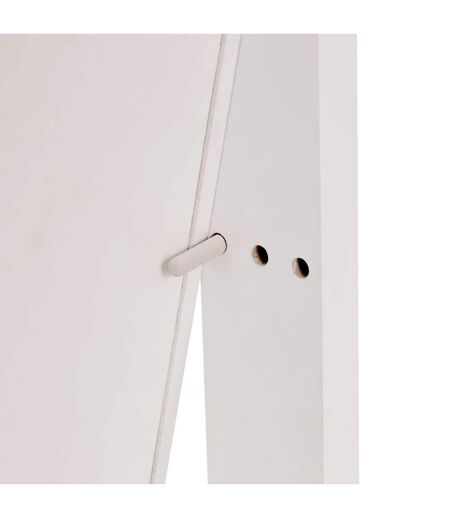 Armoire à Bijoux Avec Miroir Emily 158cm Blanc