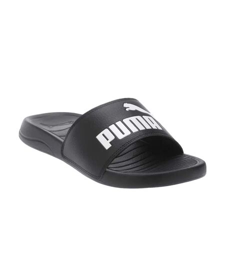 Unisex adult popcat logo sliders black Puma