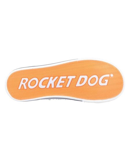 Tennis Jazzin Femme Bleu Marine Blanc Rocket Dog