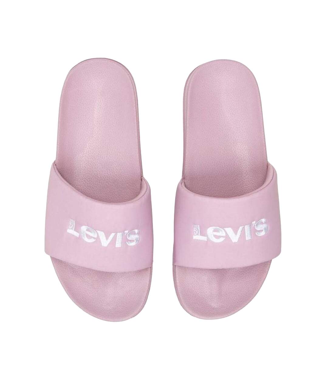 Claquettes Motif/style Vif June Femme Rose Levis-3