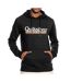 Sweat à Capuche Noir Homme Quiksilver On The Line Hood - S