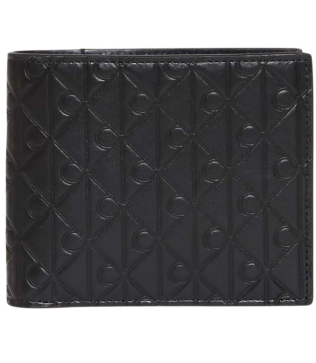 Portefeuille Motif/style En Relief Taille Unique Noir Imprimé Calvin Klein-1