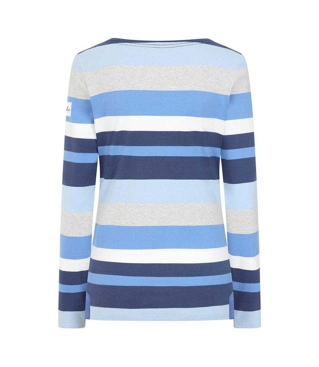 Haut Motif/style Rayures Multiples Femme Bleu Hiver Lazy Jacks-2