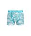 Pack of 2  Mens kamzon boxer shorts  teal Crosshatch-4