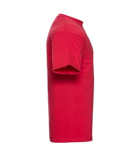 T-shirt Homme Rouge Classique Russell