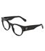 Lunettes De Soleil Motif/style Logo Doré Style Adulte Taille Unique Noir Off-White-1