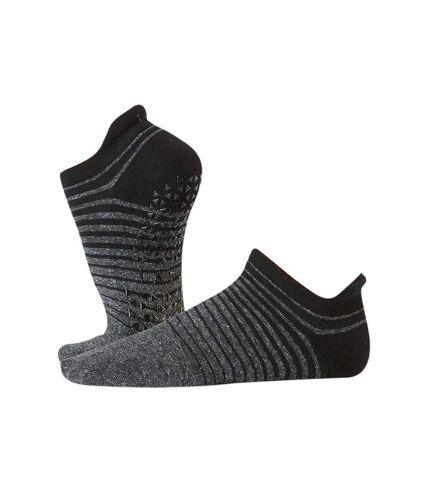 Chaussettes antidérapantes savvy femme noir / anthracite Tavi Noir