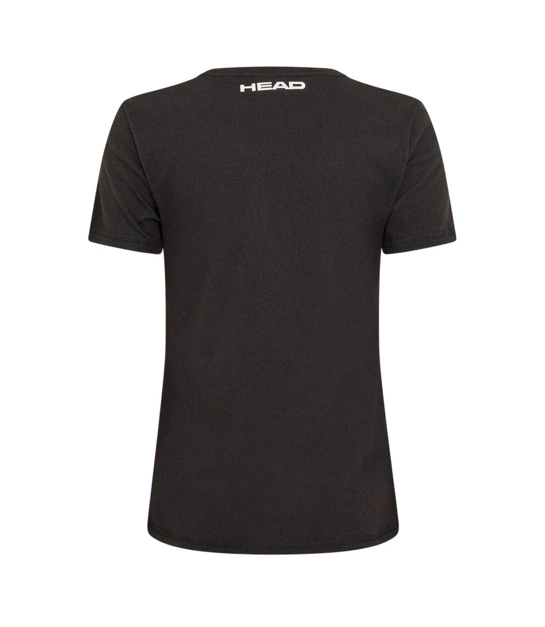 T-shirt Motif/style Vif Femme Noir Head-2