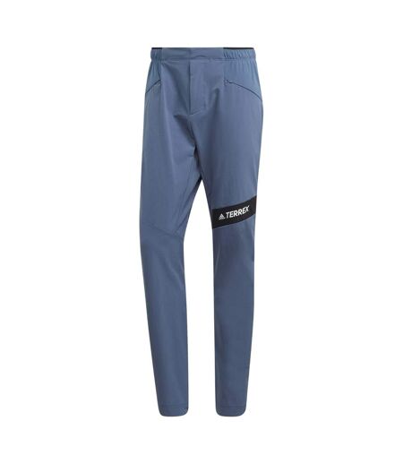 Pantalon De Survêtement Randonnée Terrex Femme Bleu Adidas
