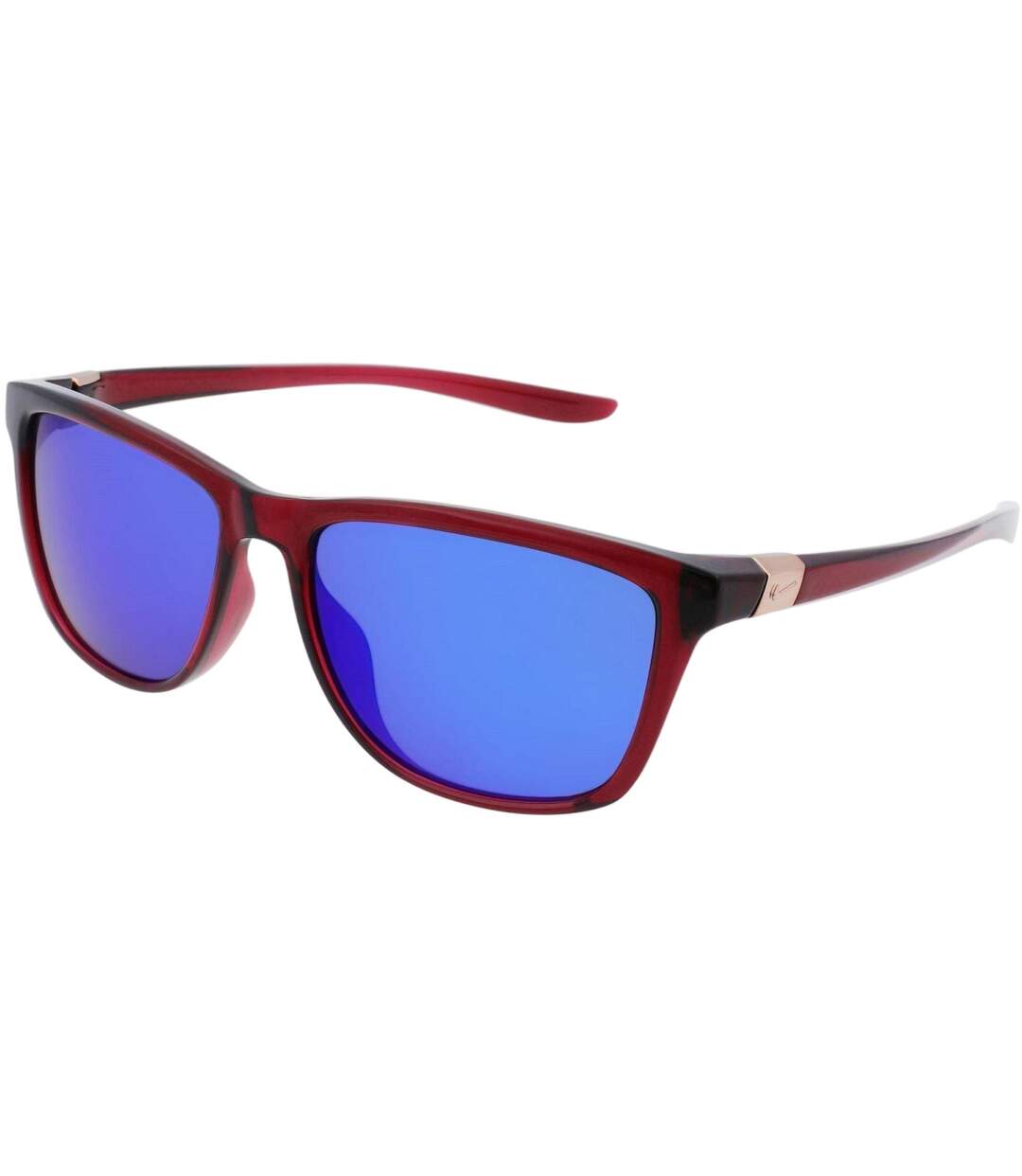 Lunettes De Soleil Motif/style Carré Icon Adulte Taille Unique Pourpre Gris Nike-4