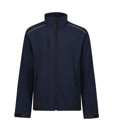 Regatta Mens Sandstom Workwear Softshell Jacket (Navy/Black) - UTBC815