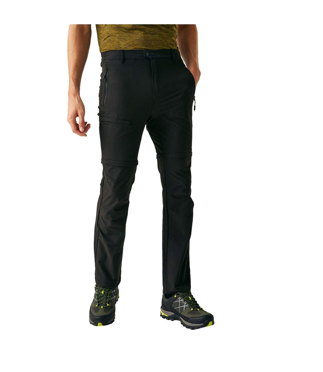 Pantalon De Randonnée Highton Homme Noir Regatta-1