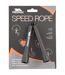 Skipping rope one size black Trespass