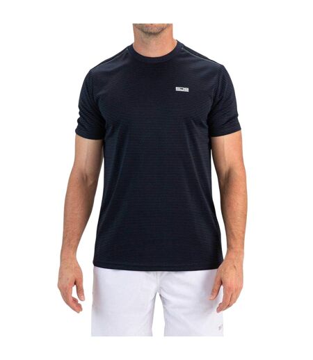T-shirt Manches Courtes Sport Motif/style Logo Homme Bleu Foncé Sjeng Sports