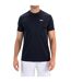 T-shirt Manches Courtes Sport Motif/style Logo Homme Bleu Foncé Sjeng Sports-3