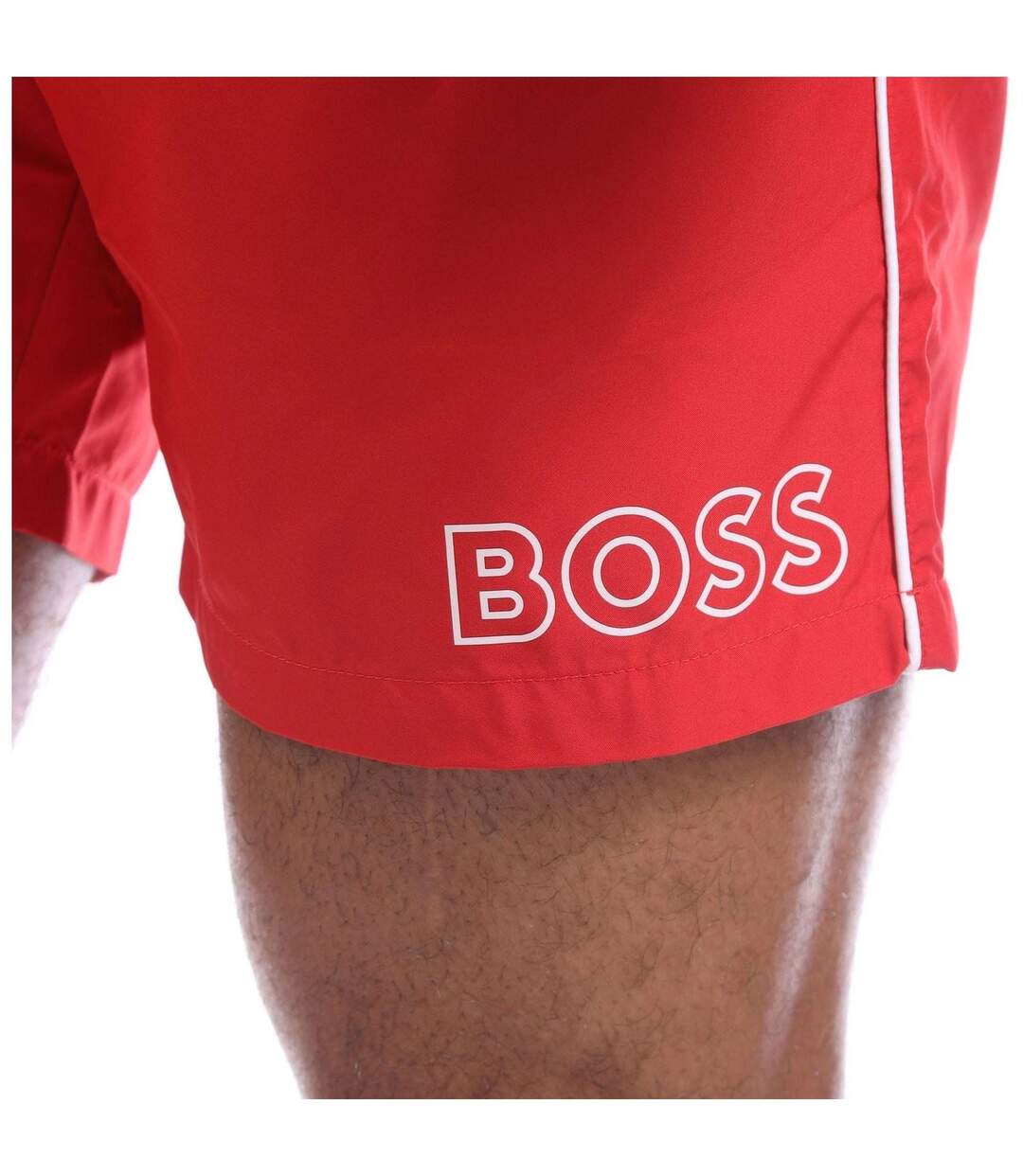 Short De Bain Starfish Homme Rouge Boss-4