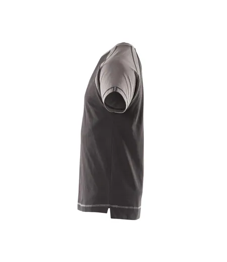 T-shirt Albano Image Homme Noir Anthracite Mascot