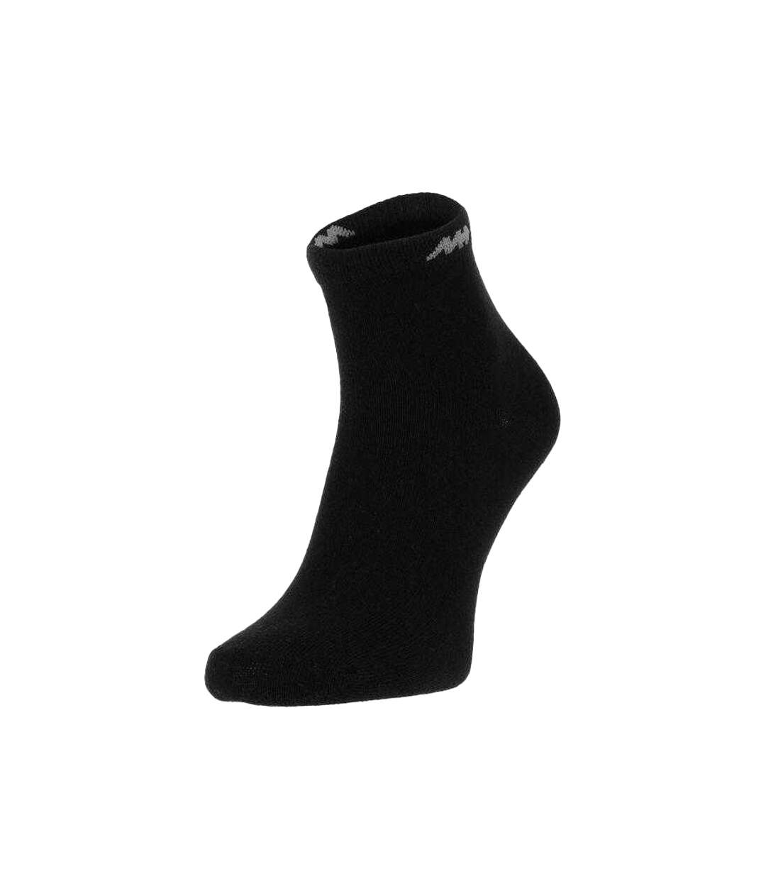 Socquettes Basics Adulte Noir Blanc Gris Monotox-2