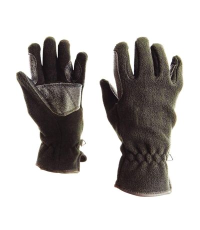 Dublin Adults Unisex Polar Fleece Riding Gloves (Black) - UTWB1088
