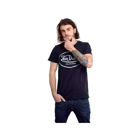 T-shirt Von Dutch homme Aaron A Noir Vondutch