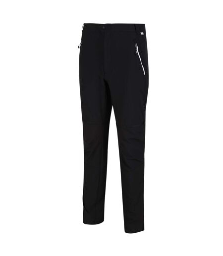 Pantalon À Taille Semi-élastiquée 2-en-1 Mountain Homme Noir Regatta