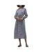 Robe bleu à rayures femme vero moda izel-1