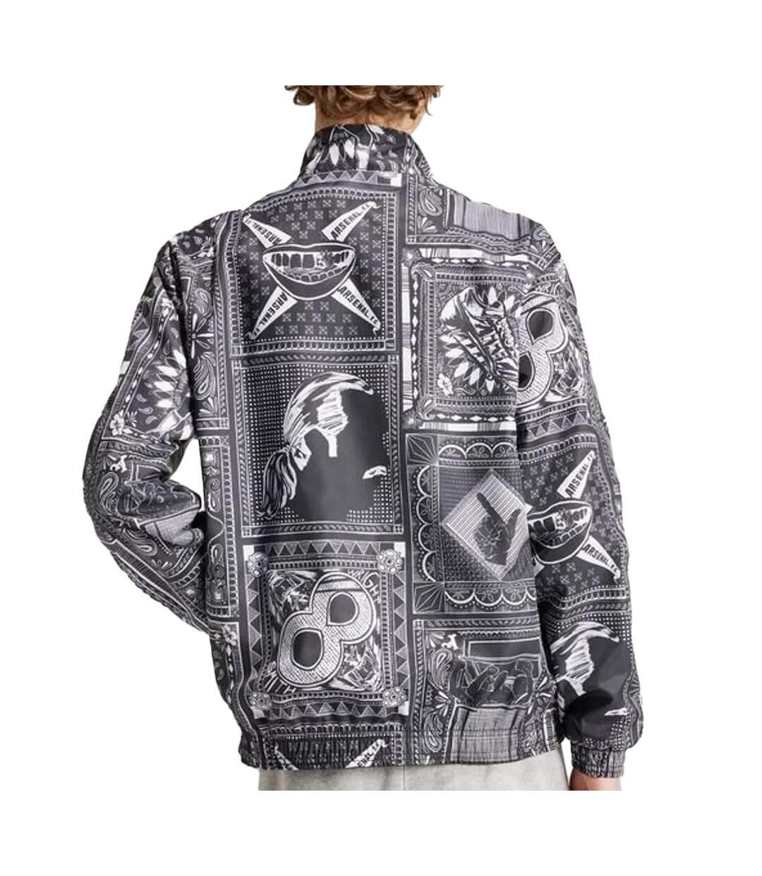 Arsenal veste réversible noire homme adidas ian wright - xxl-3