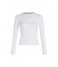 T-shirt Manches Longues Femme Blanc Tommy Jeans-2
