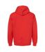 Gildan Unisex Adult Softstyle Fleece Midweight Hoodie (Red)