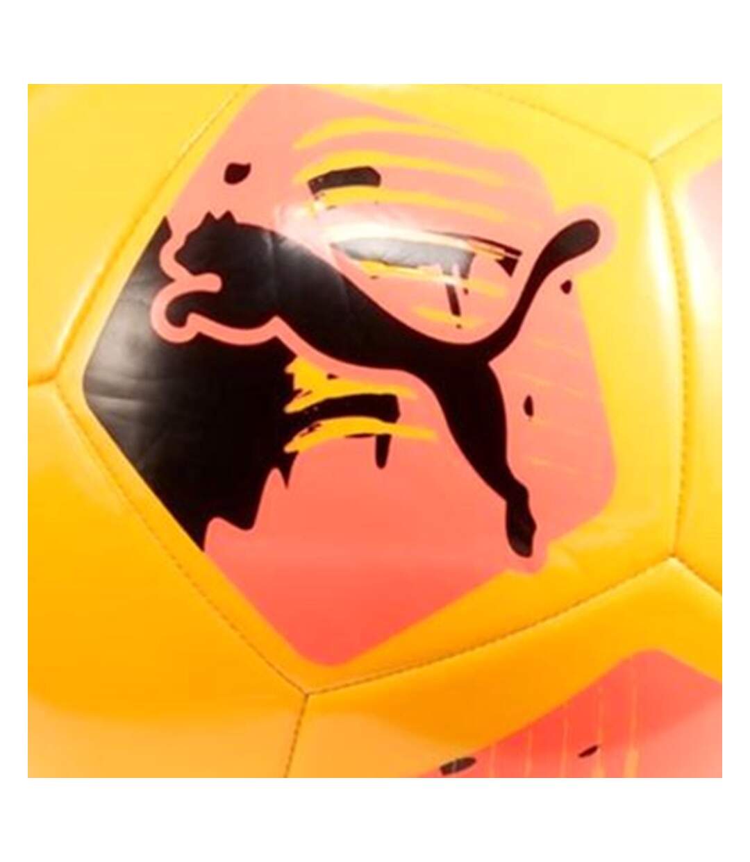 Ballon De Foot Big Cat Taille 4 Coucher De Soleil Soleil Noir Puma-2