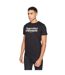 Mens camoville t-shirt black Duck and Cover