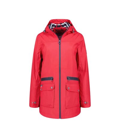 Parka Rouge Femme Geographical Norway Dolaine