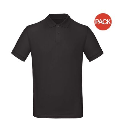 Polos homme noir B&C