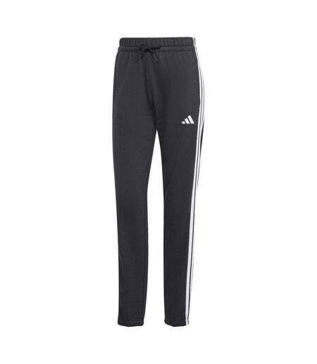 Pantalon De Jogging Motif/style 3 Rayures Femme Noir Blanc Adidas